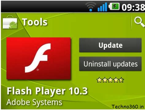 Flash Player 10.3 for Android Released