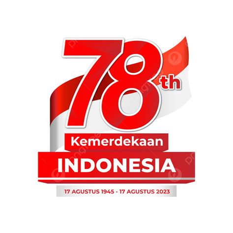 Gambar Hut Ri 78th Happy Republik Indonesia 17 Agustus 2023 Vektor ...