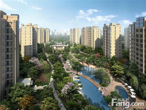 上海前滩现代高层豪宅小区建筑与景观方案SU模型[原创]