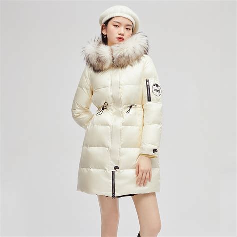 特步羽绒服女立领保暖外套2021冬季女装宽松运动服休闲棉服上衣