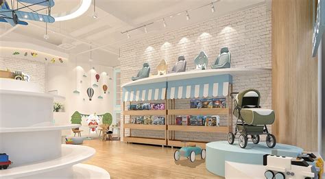 母婴门店设计|空间|室内设计|菜市场的村姑 - 原创作品 - 站酷 (ZCOOL)