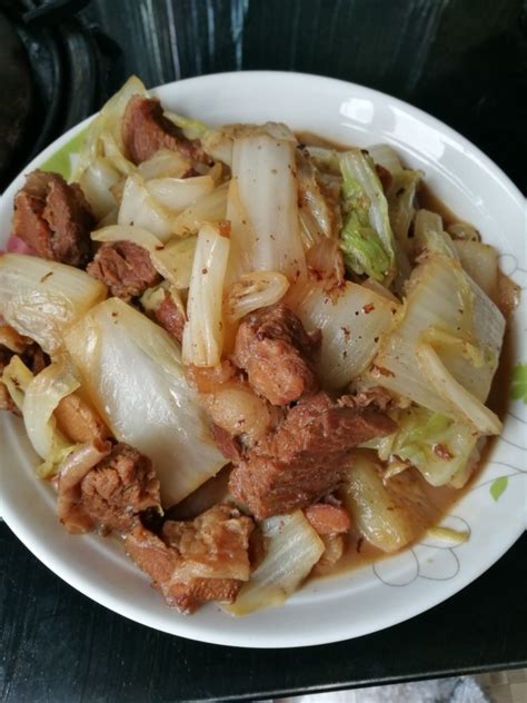 【大白菜炖牛肉的做法步骤图，怎么做好吃】小米粒儿5055_下厨房