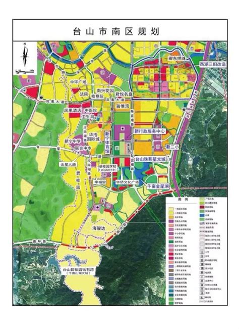 台山市南区最新规划图,台山2020发展规划,台山新南区的规划图(第3页)_大山谷图库