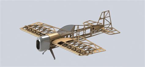 blender 飞机模型航模3d模型素材资源免费下载-Blender3D模型库