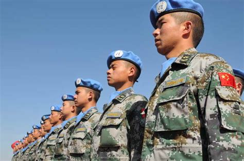 中国军队2882名官兵正在执行维和任务