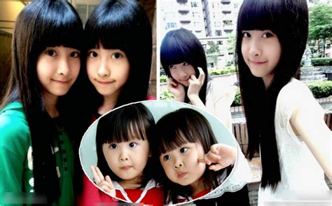 台湾超萌双胞胎长成美女 13岁姐妹花爱跳舞_海南频道_凤凰网