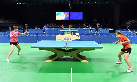 乒乓球国手全力出击积极备战里约奥运会