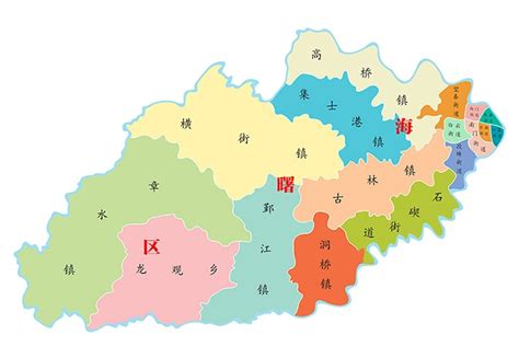 宁波市海曙区人民政府 行政区划图