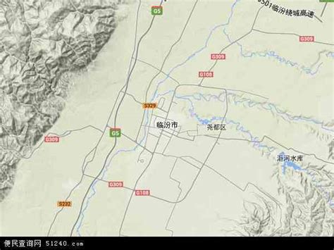 临汾市地图 - 临汾市卫星地图 - 临汾市高清航拍地图