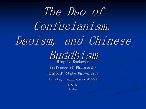 the dao of confucianismdaoismand chinese buddhism_word文档在线阅读与下载_无忧文档