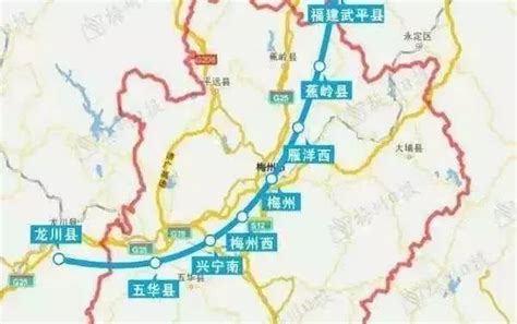 拟建广杭高铁途经梅州 市民将可坐高铁到上海 - 社会热点 梅州时空