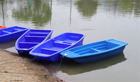 厂家直供5米长塑料渔船 带活水仓捕鱼塑料船 双层牛筋蓝色塑料船-阿里巴巴