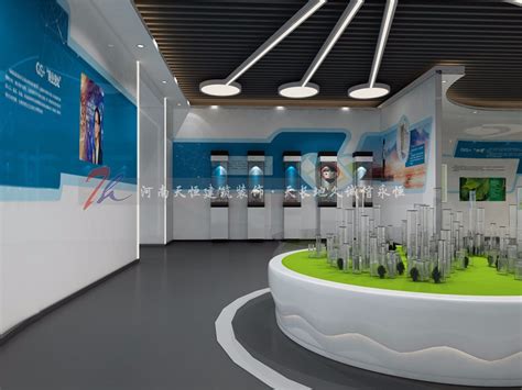 郑州企业展厅装修设计如何完全呈现企业品牌效果_河南天恒装饰公司-站酷ZCOOL