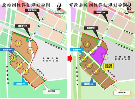 关于武汉市东西湖区B0402编制单元控制性详细规划导则局部规划调整公示