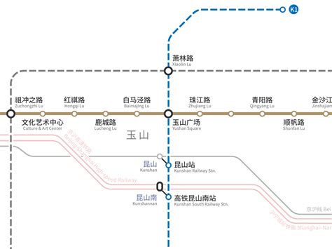 昆山轨道交通规划线路图（2021.08更新） - 知乎