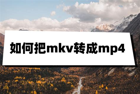 今天将mkv格式转换成mp4格式的教程方案就到这里，这款软件可以转换很多的格式，如MP4、MOV、MKV、AVI、HEVC等。 如何在视频音频 ...