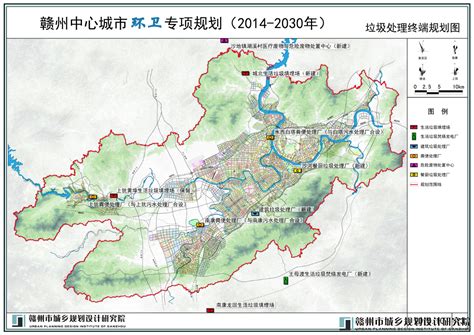 赣州中心城区规划图,赣州2030年规划图,赣州市五区划分图_大山谷图库