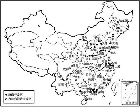 中国高新技术产业开发区的分布_地理教学用图_初高中地理网