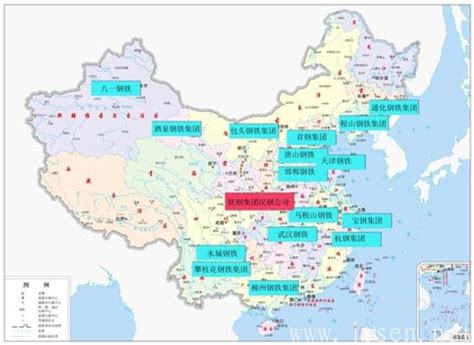 中国最全钢铁厂分布地图：最新各钢铁厂产能及分布图__凤凰网