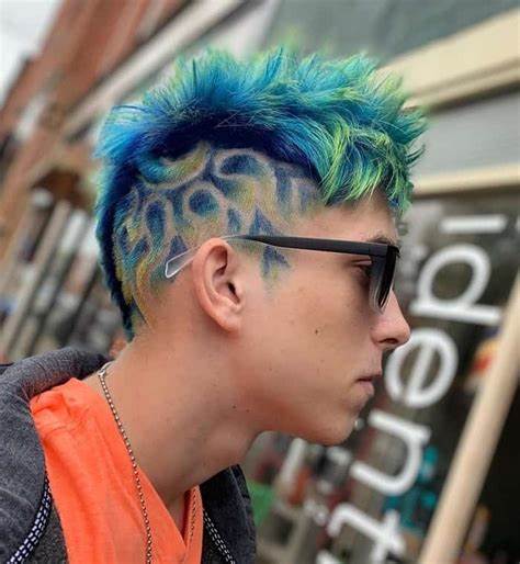 25 New Mohawk Hairstyles with Designs for Men – HairstyleCamp