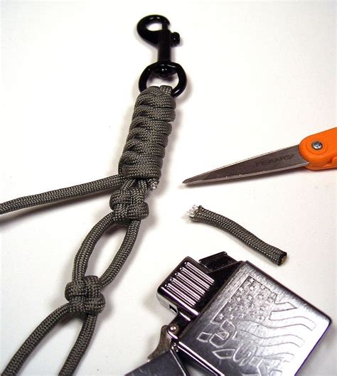 中国结编织方法，DIY编绳心形钥匙链教程 - 手工小制作 - 51费宝网