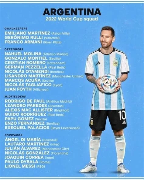 阿根廷世界杯名单：梅西领衔 迪巴拉带伤入选_手机新浪网