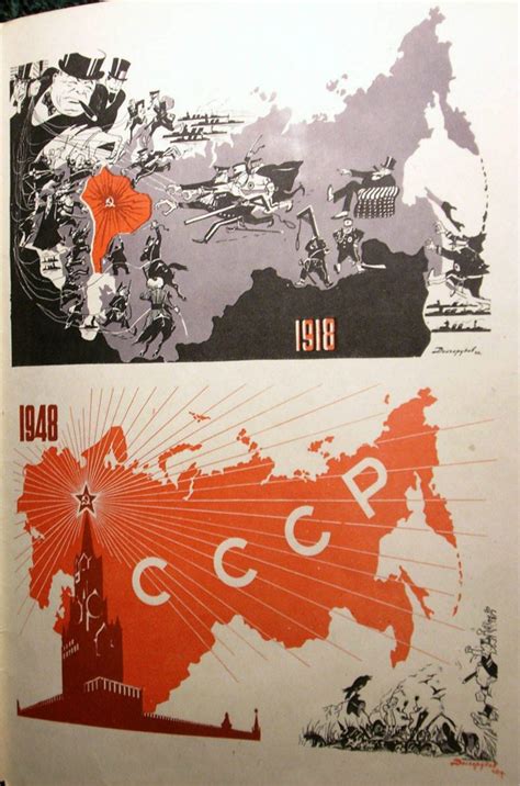 苏联宣传画里的斯大林 中国人看了 都感觉好熟悉_自然