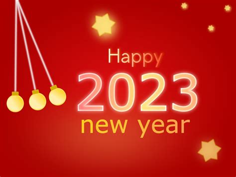 2023 新年快乐 星星 灯光 球 4k背景图片_4K新年图片_彼岸图网pic.netbian.com