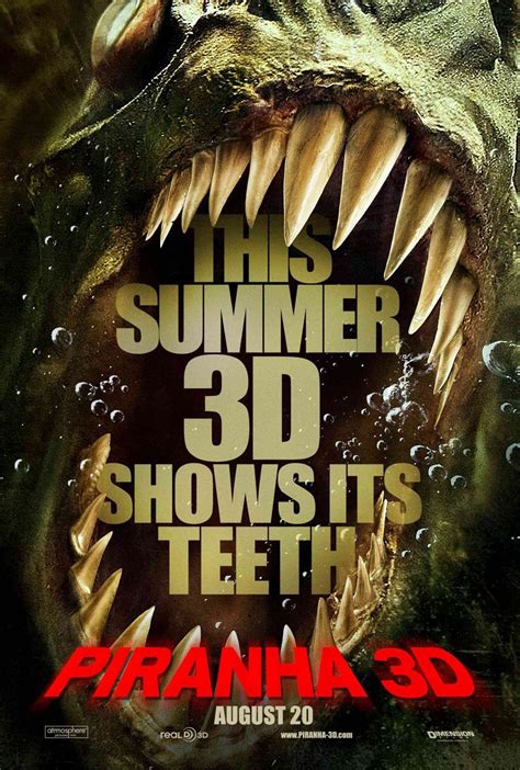 海上电影-《食人鱼3D》海报