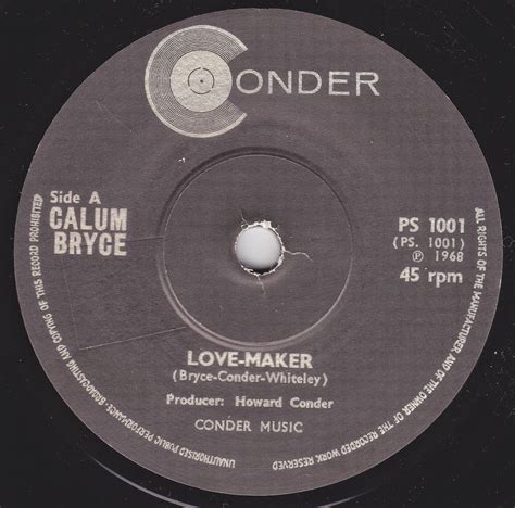 THE STORY BEHIND THE SONG: «Love Maker» by Calum Bryce - Rocking In the ...
