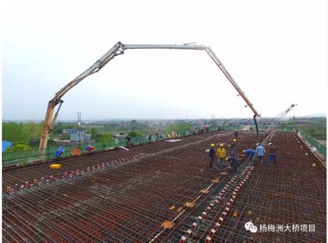 湘潭杨梅洲大桥完成55米跨连续现浇箱梁首跨浇筑 - 项目进展 - 城发专题 - 华声在线专题