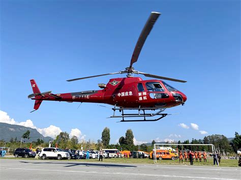 直博会演练直升机救援 - 中国民用航空网