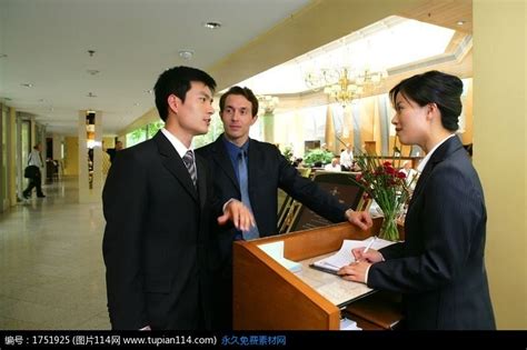 介绍酒店的女服务员高清图片_职业人物_图片114