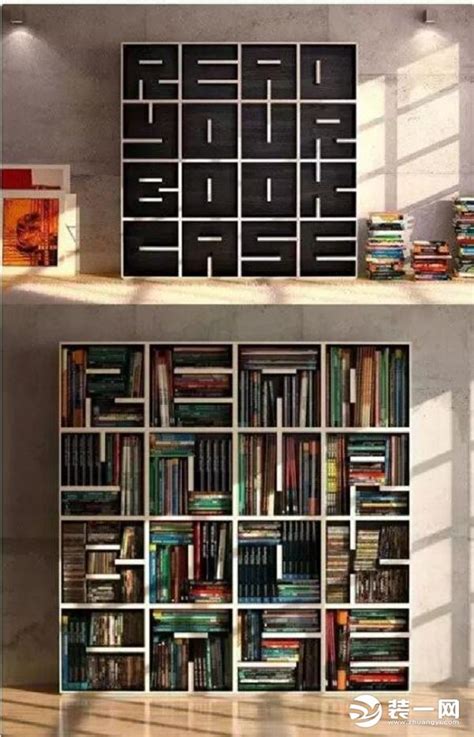 书房一整面墙打造L型书架，置满居者喜爱的历史书刊，呈现出更加规整的空间感。-家居美图_装一网装修效果图