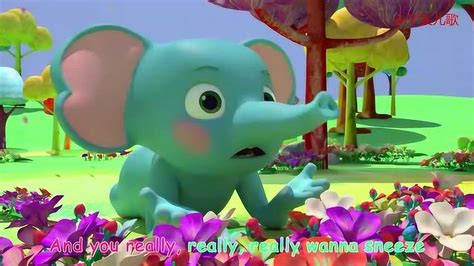 小丫头儿歌老鼠和大象一起在花园歌唱_腾讯视频