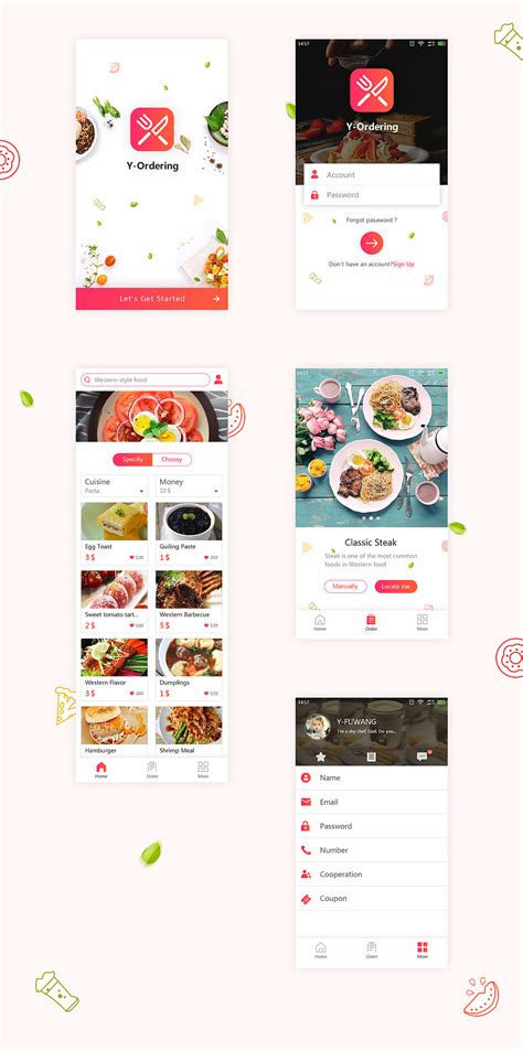 订餐app|UI|APP界面|yefuwang - 原创作品 - 站酷 (ZCOOL)