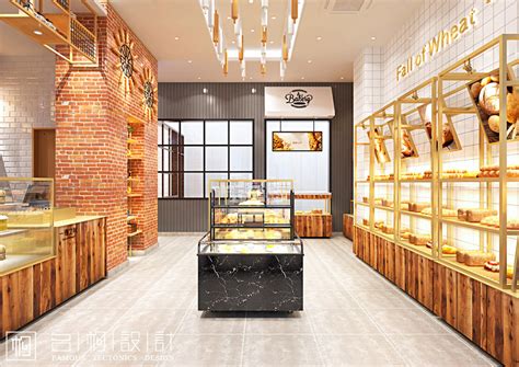 蛋糕店装修设计布局标准_广州森曼建筑装饰工程有限公司