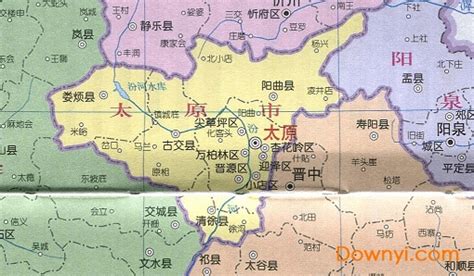 山西地图全图高清版下载-山西省地图精确到县下载-当易网