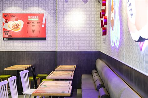 现代快餐店 - 效果图交流区-建E室内设计网