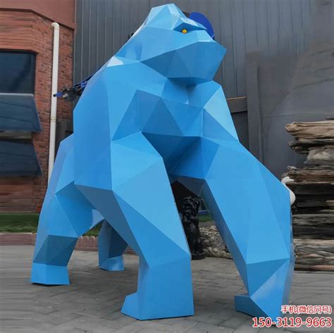 玻璃钢雕塑_切面北极熊雕塑树脂抽象动物熊模型厂家直销 - 阿里巴巴