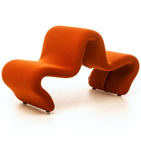 现代北欧极简约 Dos a Dos Louvre 创意设计The sofa 异形弯曲抽象线条折叠休闲椅懒人躺椅沙发