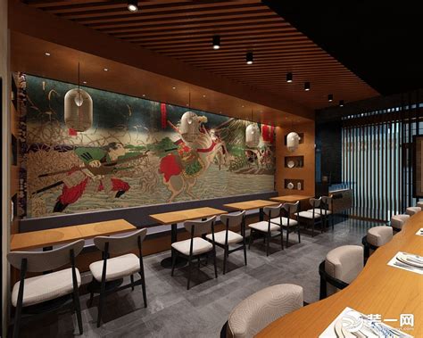 日式餐厅日本料理刺身店装修设计|空间|室内设计|品艺装饰 - 原创作品 - 站酷 (ZCOOL)