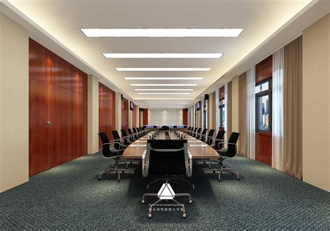 办公会议室照明设计方案|大型会议室灯光设计公司「孙氏设计」