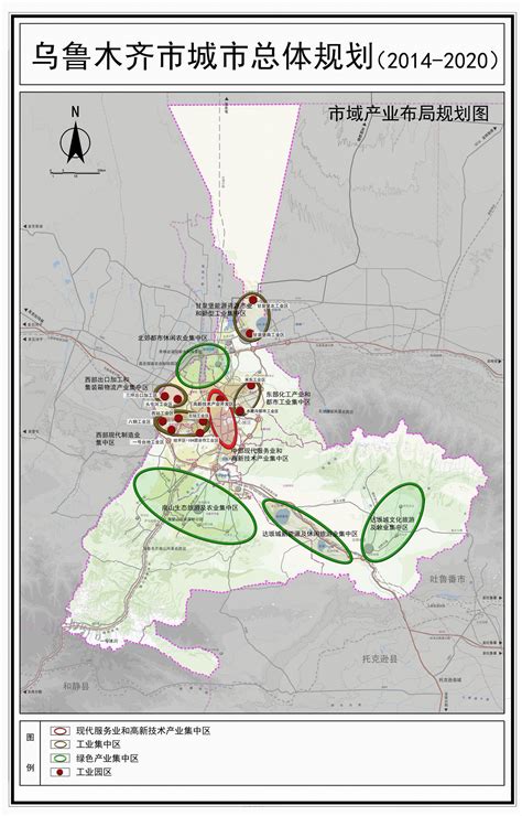乌鲁木齐市城北规划图,2020规划,2030城市规划_大山谷图库