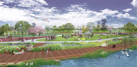 湖北梧桐湖生态创意旅游城景观体系及水系景观概念规划-优80设计空间