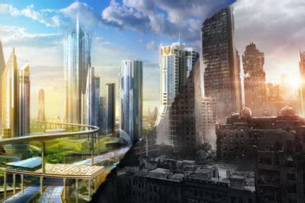 大型反乌托邦城市环境 - Dystopian City Environment - CG3DA