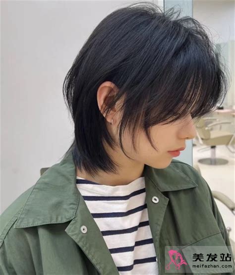 日系层次短发设计 瘦脸减龄最佳剪法_日韩发型 - 美发站