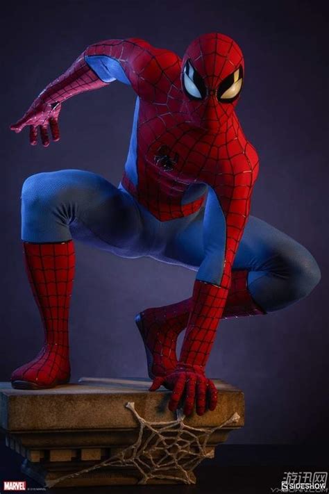 蜘蛛侠1/2雕塑公布 经典蹲姿造型，细节精致充满灵气_八卦趣闻 ...