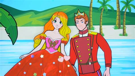 剪纸动画：人类王子救了美人鱼，却扔了美人鱼的鱼尾，结局很美好_腾讯视频