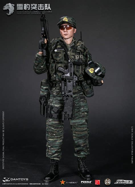 中国人民武装警察部队特警部队 雪豹突击队 中队长|工业/产品|玩具|DAMTOYS - 原创作品 - 站酷 (ZCOOL)